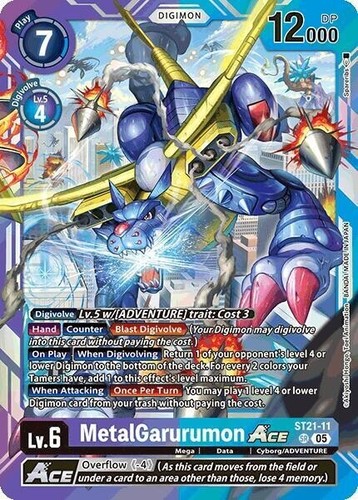 Metalgarurumon ace foil - foil,