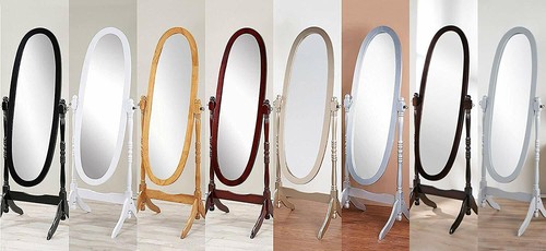 Swivel full length wood cheval - full,