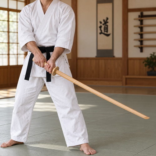 Wooden bokken katana - 40",