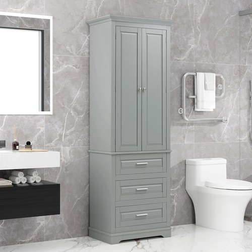 Tall storage cabinet - storage, with