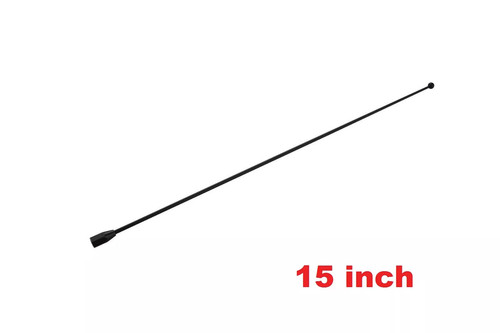 Stainless black - 15",