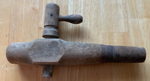 Wood spigot tap spout - spigot,