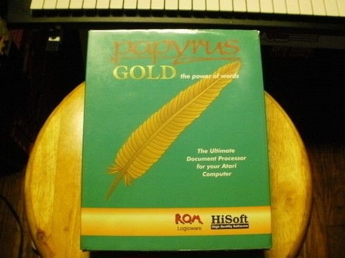 Papyrus gold with - papyrus,