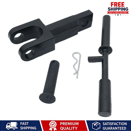 Tow hook with pin - with,