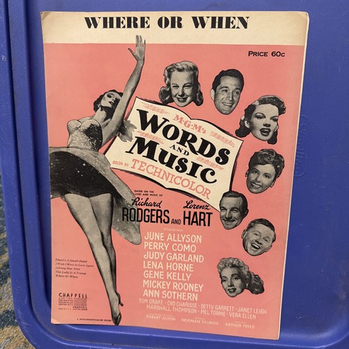 Vintage sheet music words - vintage,