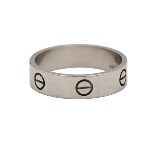 Cartier white gold love ring - cartier,