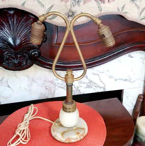 Antique alabaster marble - alabaster, &