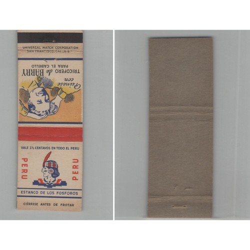 Matchbook cover tricofero - tricofero, de