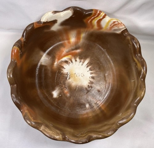 Comanche pottery bowl - pottery,