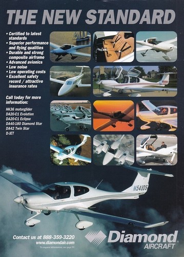 2003 diamond aircraft - aircraft, ad