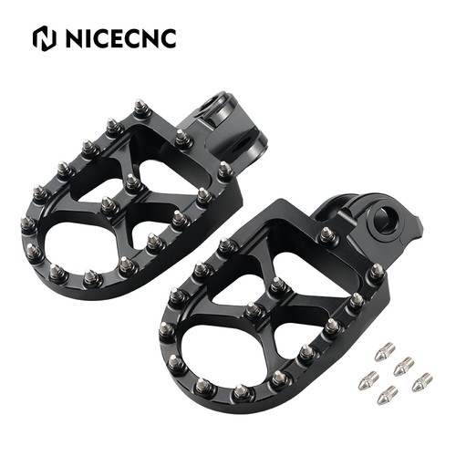 Cnc wide foot pegs - foot,