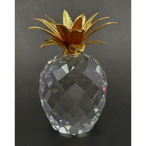 Swarovski crystal pineapple - crystal, w/