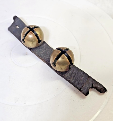 Antique vtg brass sleigh - antique,