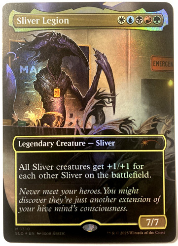 Mtg sliver legion rainbow - mtg,