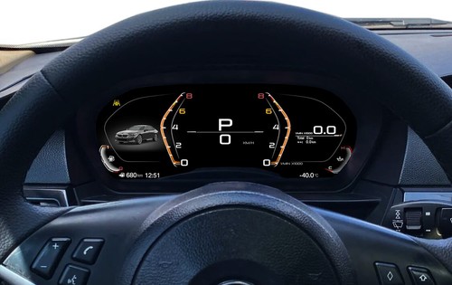 Speedometer carplay for - 12.3'',