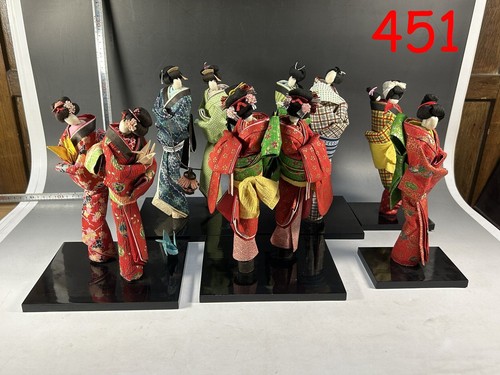 Vtg washi paper geisha oiran - paper,
