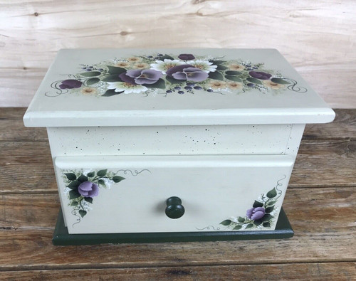 Vintage hand painted jewelry - vintage,