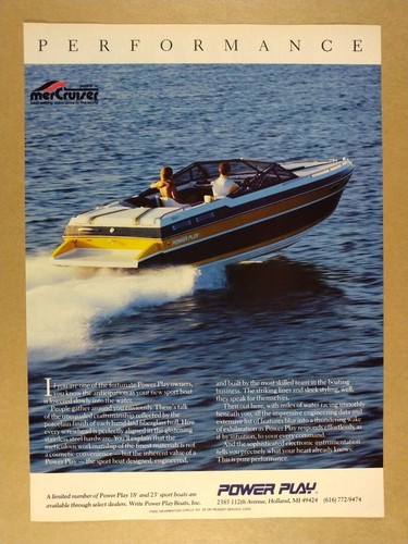 1988 power play - power, boats