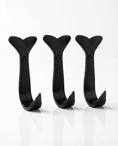 Set hand forged fish - hand,