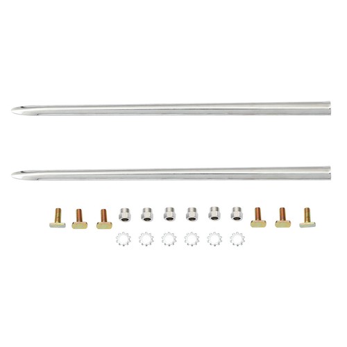 Front fender spears trim fit - fender,
