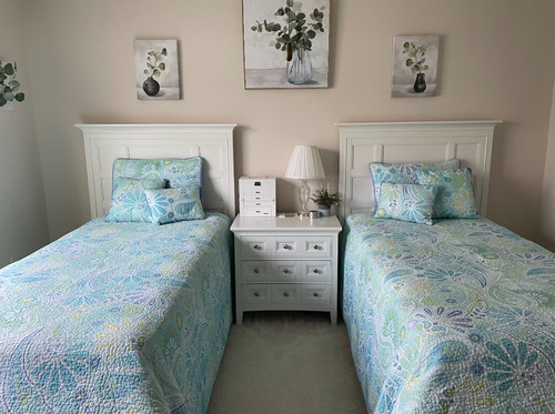 Magnussen white twin bedroom - magnussen,