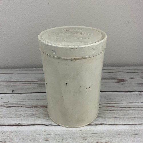 Vintage nectar coffee tin - vintage,
