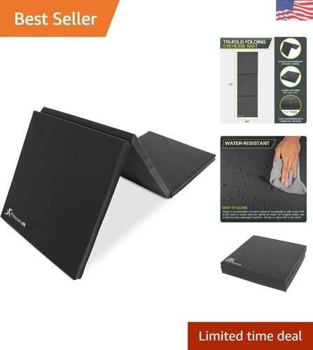 Durable folding exercise mat - durable,