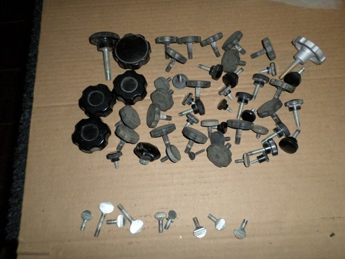 Piece knob thumb screw lot - screw,