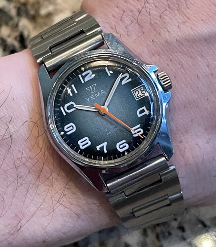 Yema rare dial manual winding - yema,
