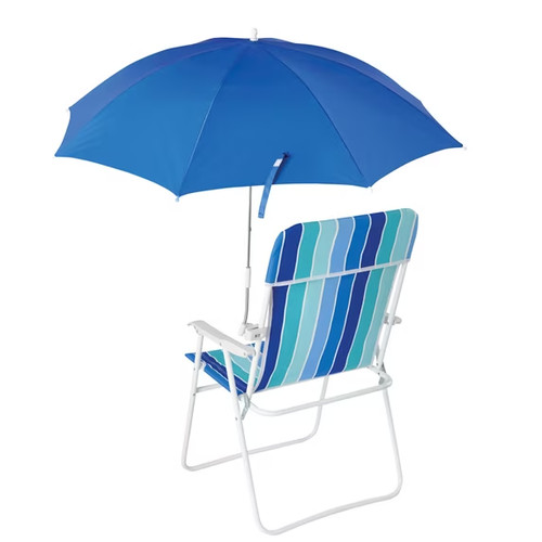 Blue clip umbrella for - blue, clip-on