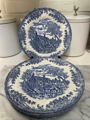 Vintage blue and white - vintage,
