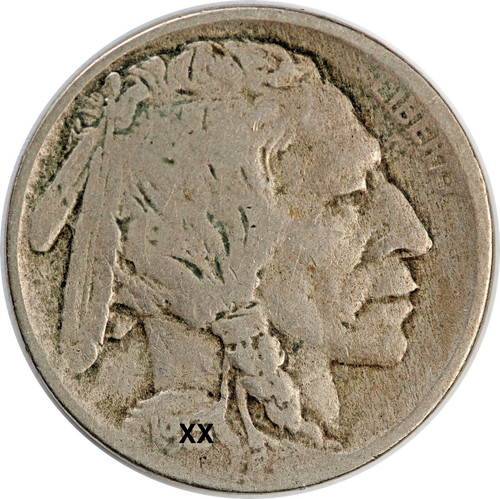 Buffalo nickel indian head - nickel,