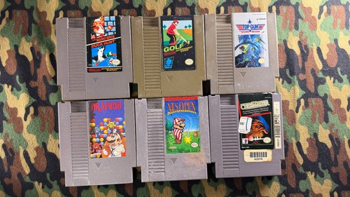 Lot nes games damaged - games, tested