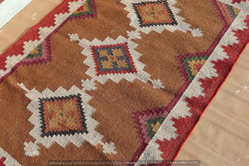 Hallway runner ethnic kilim - hallway,