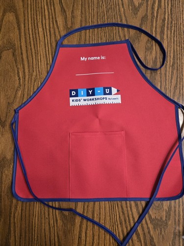 New lowes red kids - lowes, apron