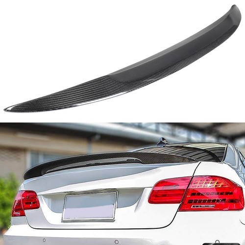 Carbon fiber trunk spoiler - carbon,