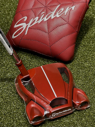 Taylormade spider red - red, #3