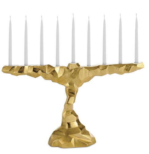 Michael aram gold menorah - michael, ~