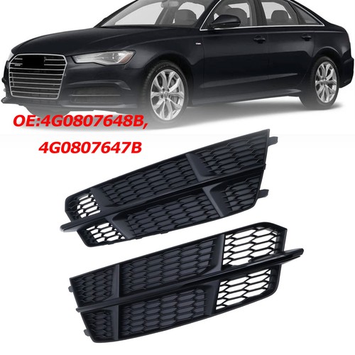 Front fog light cover grille - front,