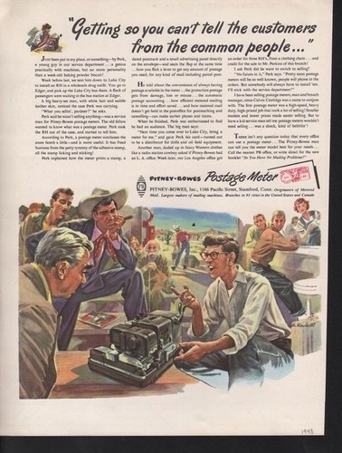 1948 pitney bowes postage - 1948,