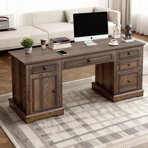 Farmhouse executive desk - farmhouse,