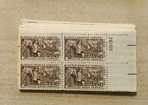 Group plate blocks of 4 - of,