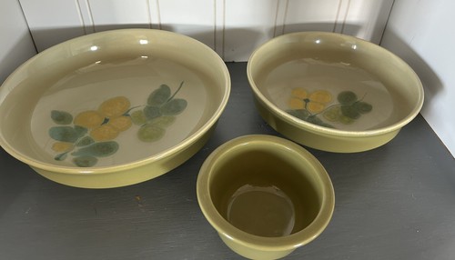 Set vtg franciscan pebble - 3,