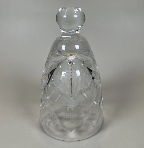 Waterford crystal bell 1984 - crystal,