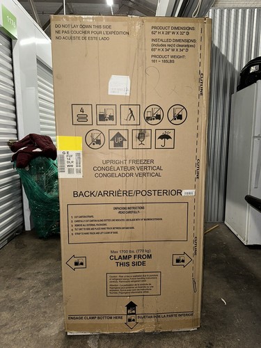 Upright freezer ft - freezer, cu.