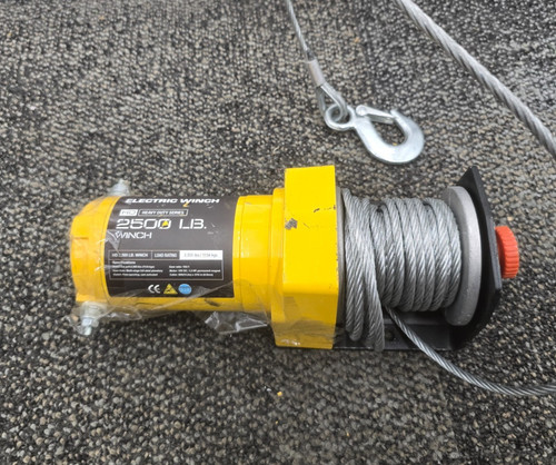 Atv winch electric utv 12v - atv,