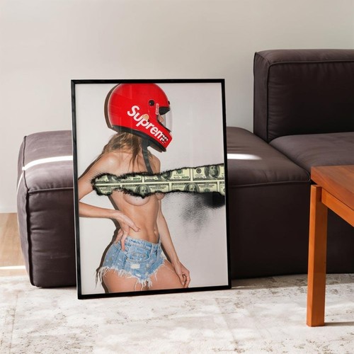 Hypebeast racing girl poster - girl,