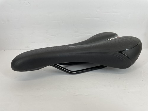 Velo black bicycle saddle seat - black,