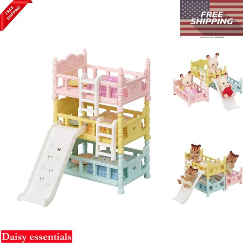 Triple bunk doll beds - bunk, with
