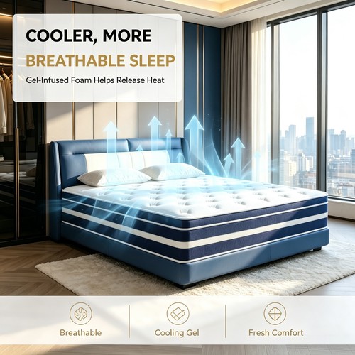 New gel memory foam - new,